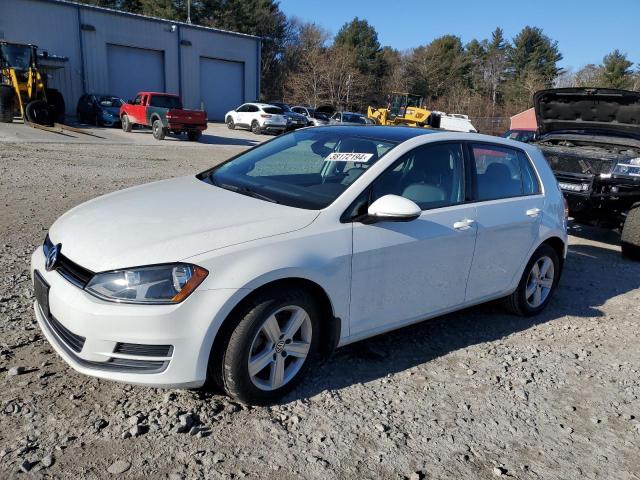 2017 Volkswagen Golf S de vânzare în Mendon, MA - Water/Flood