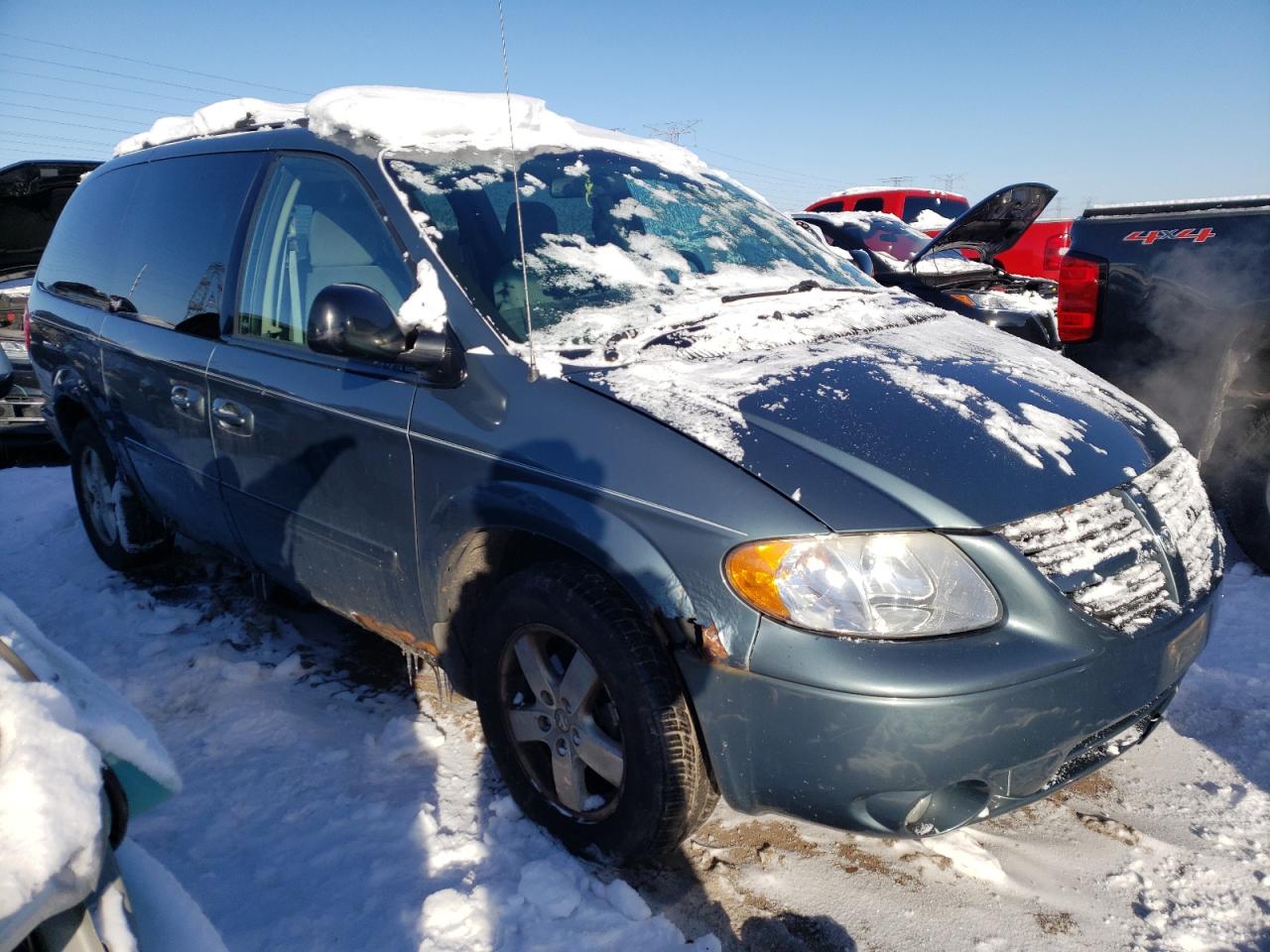 2006 Dodge Grand Caravan Sxt VIN: 2D4GP44L46R641370 Lot: 63173564