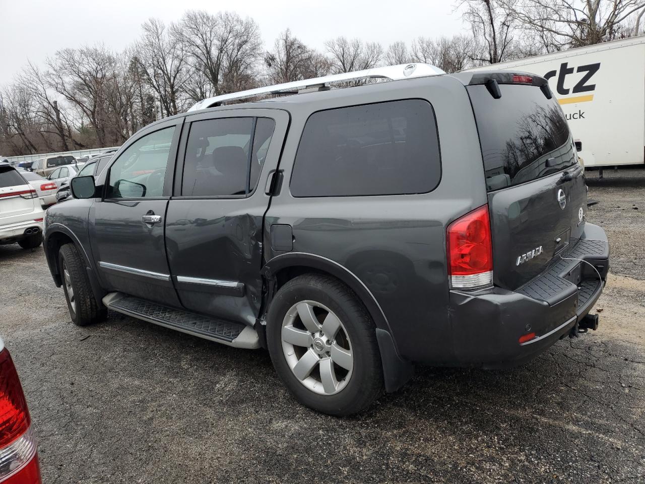 2011 Nissan Armada Sv grey null flexible 5N1BA0NC9BN610232 photo #3