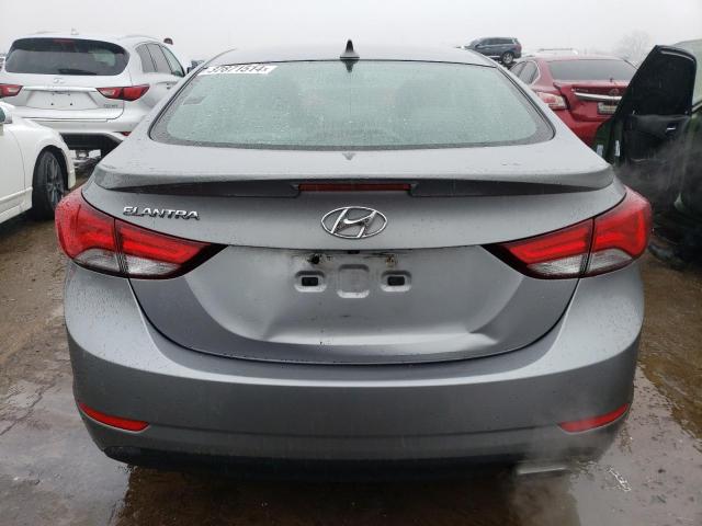  HYUNDAI ELANTRA 2014 Серебристый