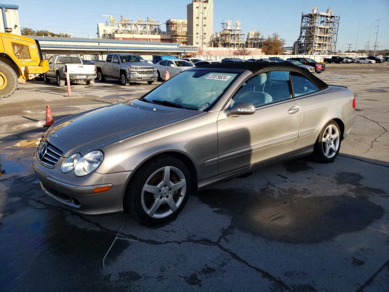 2005 Mercedes-Benz Clk 500 VIN: WDBTK75J95F145459 Lot: 37079824