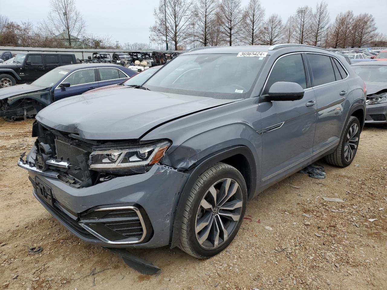 2021 Volkswagen Atlas Cross Sport Sel Premium R-Line VIN: 1V2FE2CA5MC221334 Lot: 36965424