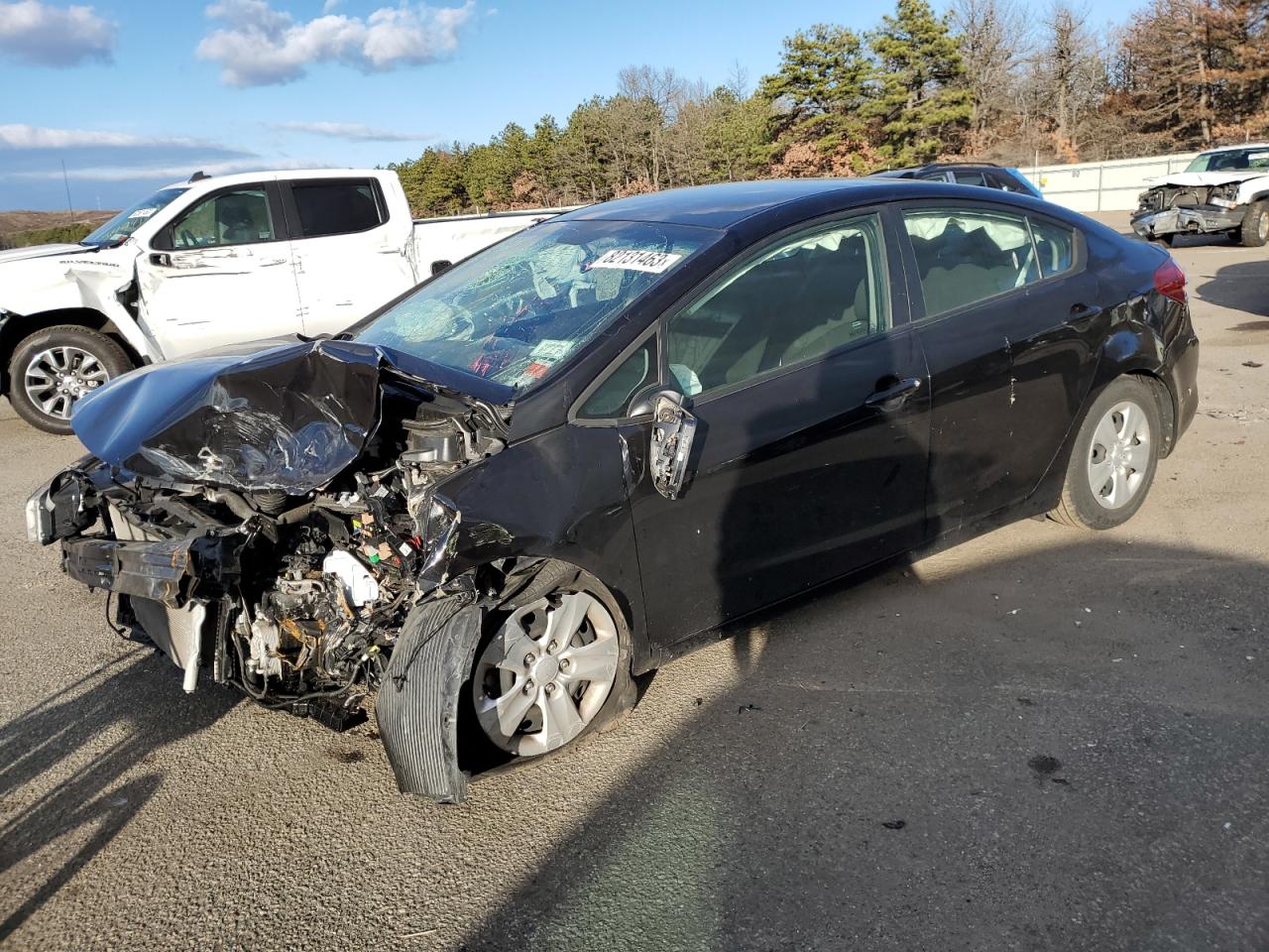 2018 Kia Forte Lx VIN: 3KPFK4A77JE237147 Lot: 82131463