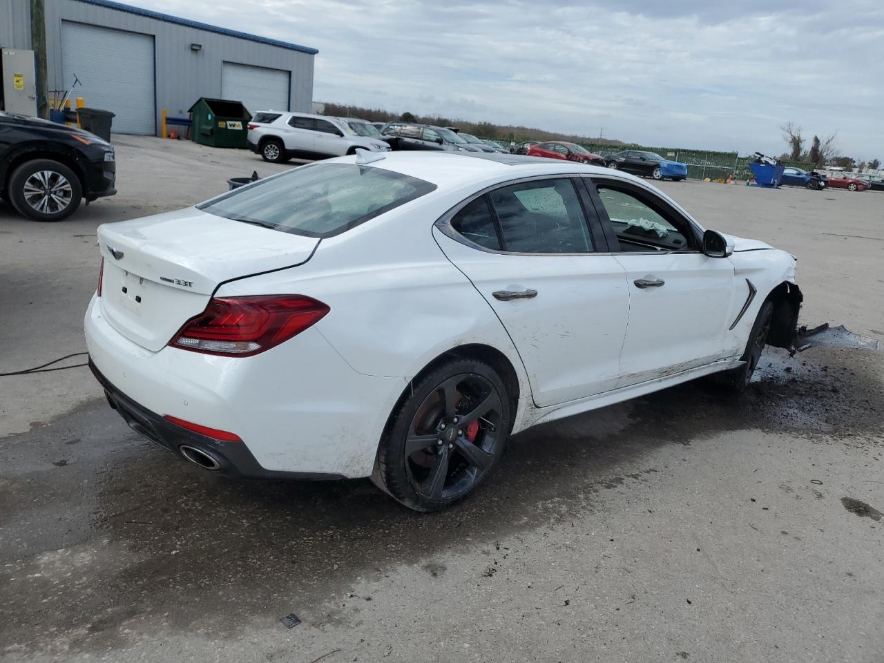 2021 Genesis G70 Prestige VIN: KMTG34LE5MU074535 Lot: 40277844