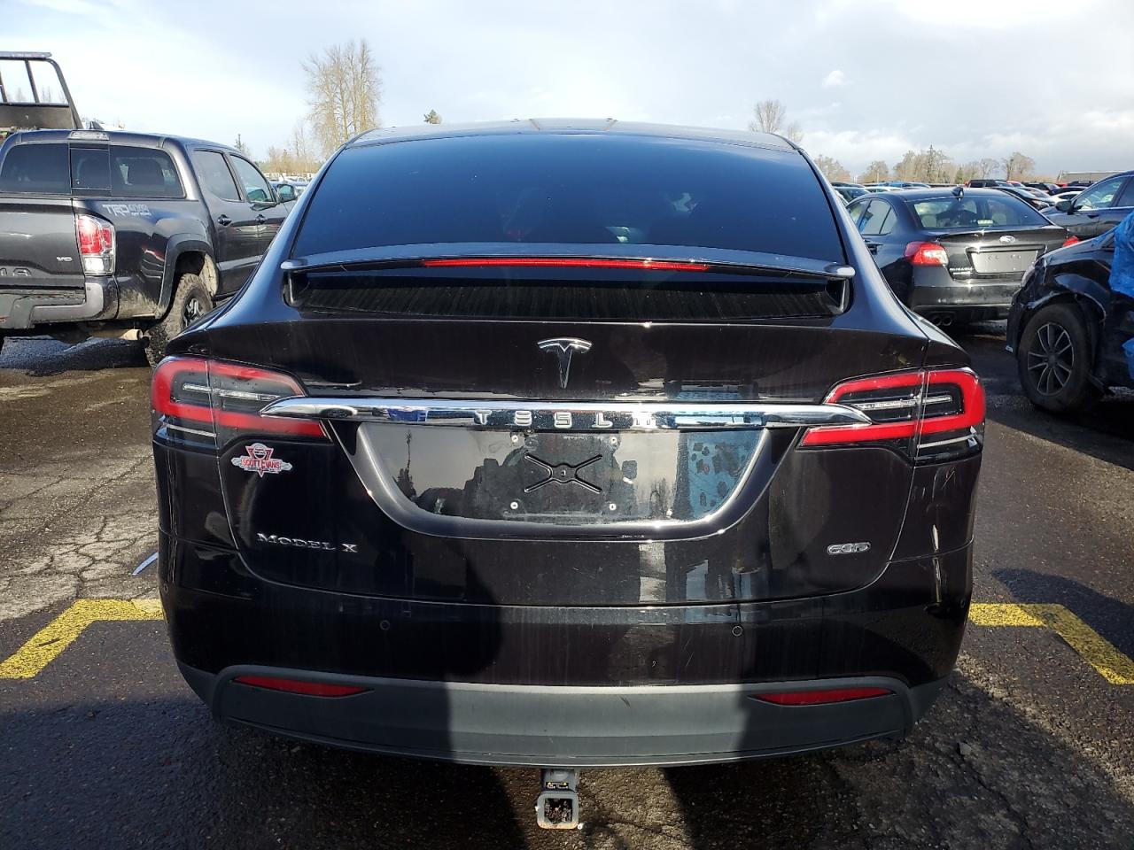 2016 Tesla Model X VIN: 5YJXCAE25GF022402 Lot: 81064603