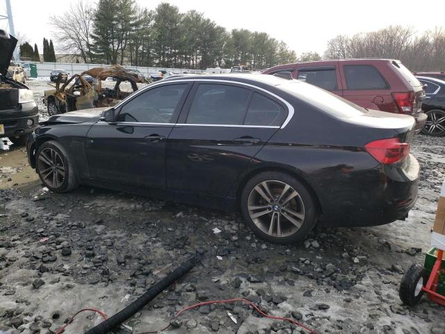  BMW 3 SERIES 2018 Черный
