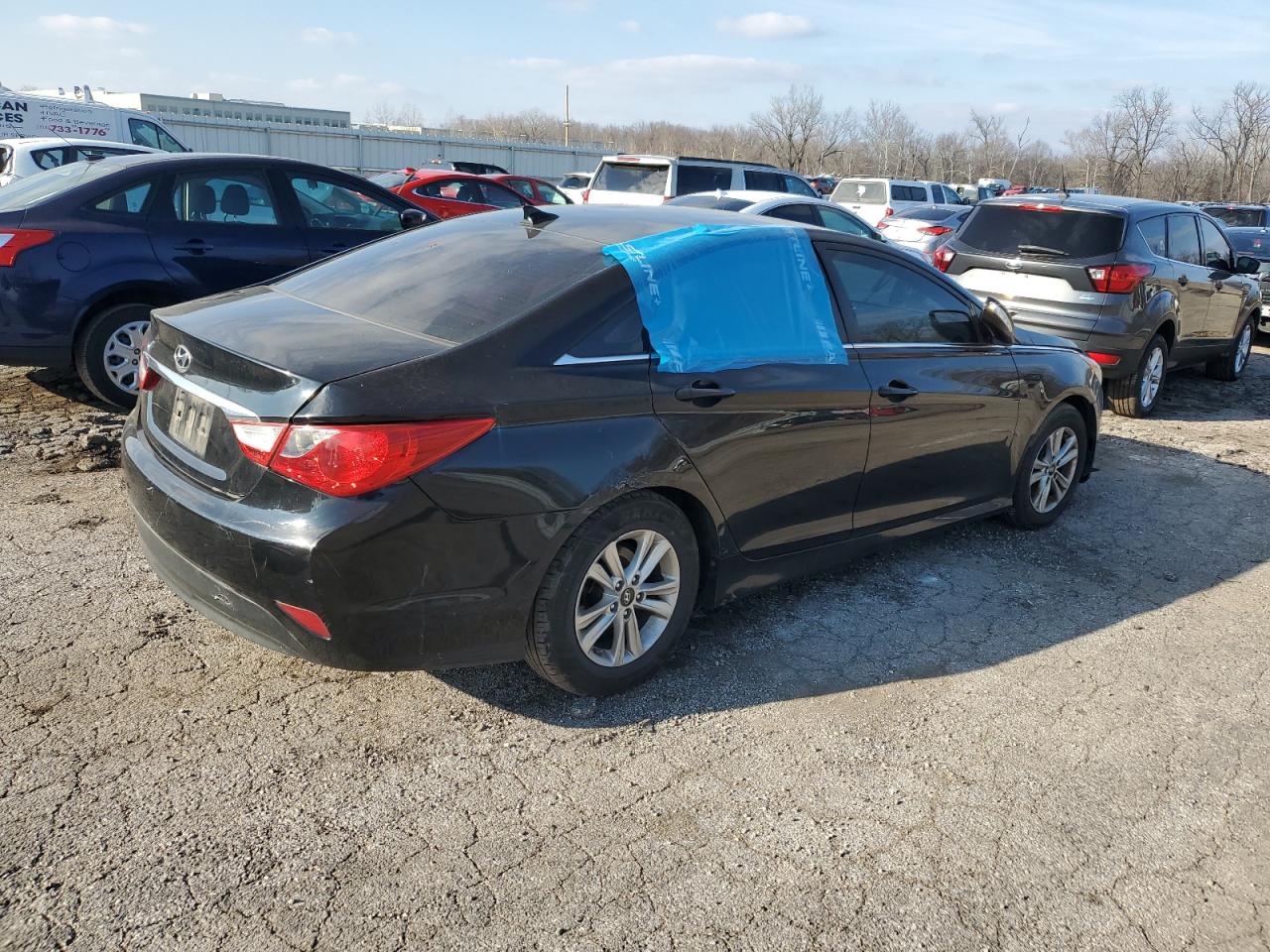 2014 Hyundai Sonata Gls VIN: 5NPEB4AC9EH857542 Lot: 36860484