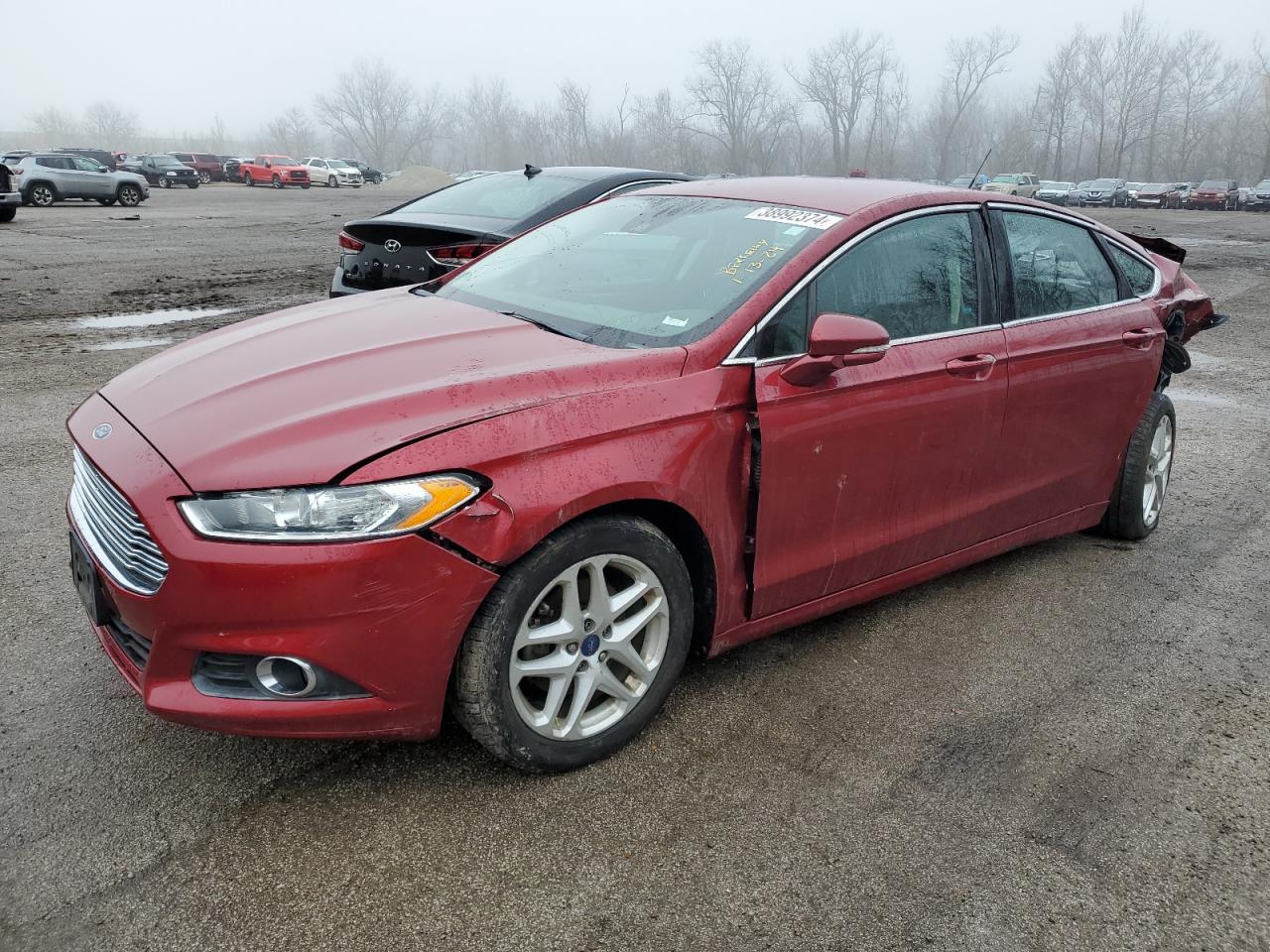 2014 Ford Fusion Se VIN: 3FA6P0HD6ER345527 Lot: 38992374