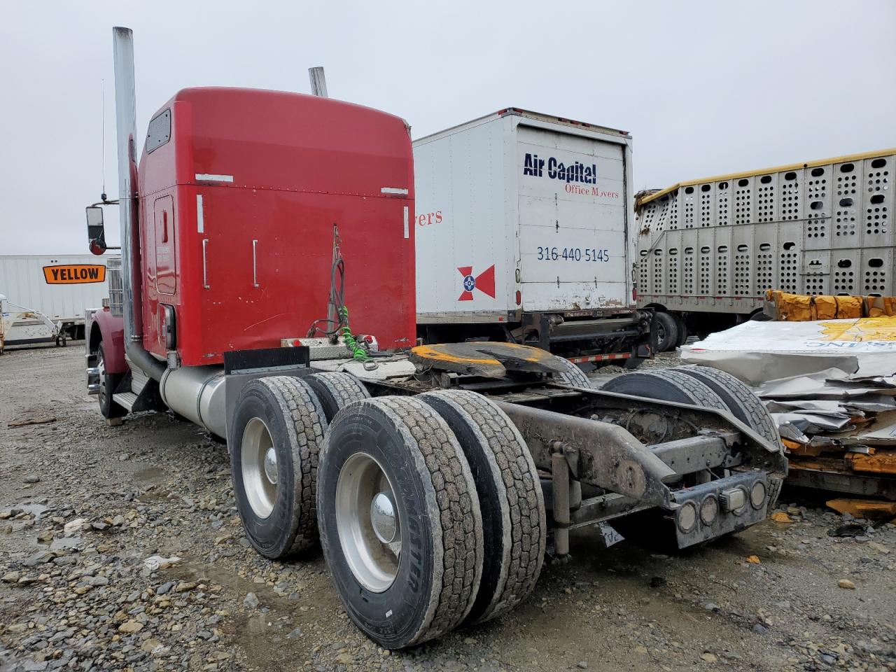 2007 Kenworth Construction W900 VIN: 1XKWDB9X27R154827 Lot: 37814244