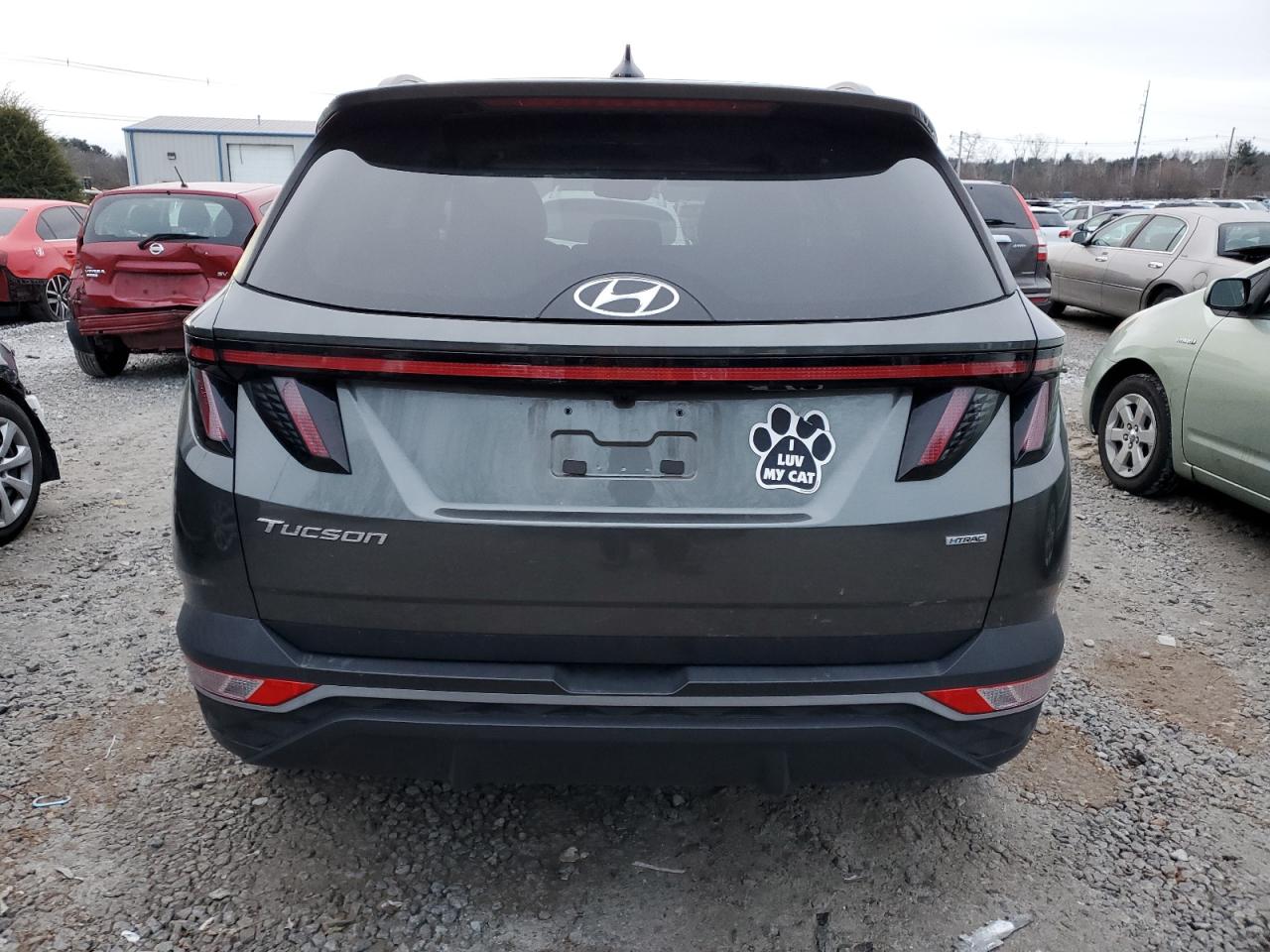 2022 Hyundai Tucson Sel VIN: 5NMJCCAEXNH094466 Lot: 82984363