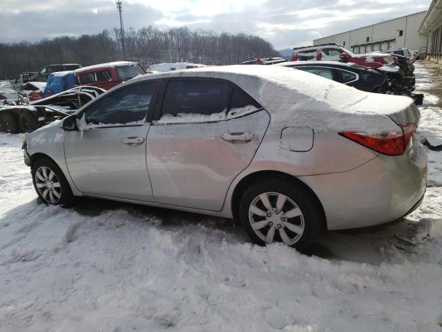 Седани TOYOTA COROLLA 2015 Сріблястий