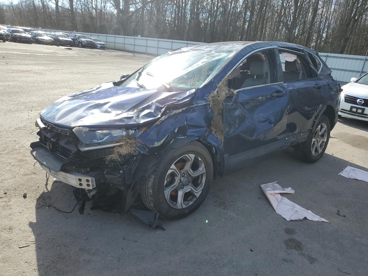2017 Honda Cr-V Exl na sprzedaż w Glassboro, NJ - All Over
