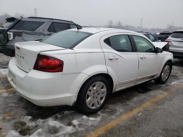  DODGE AVENGER 2012 Білий