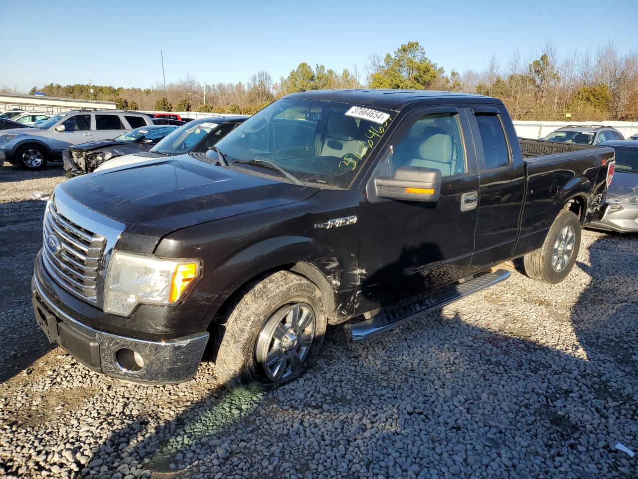 2012 Ford F150 Super Cab VIN: 1FTEX1CM5CKD36371 Lot: 37664654