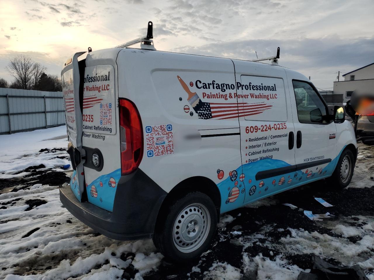 2018 Ram Promaster City VIN: ZFBERFAB4J6H46907 Lot: 39360484