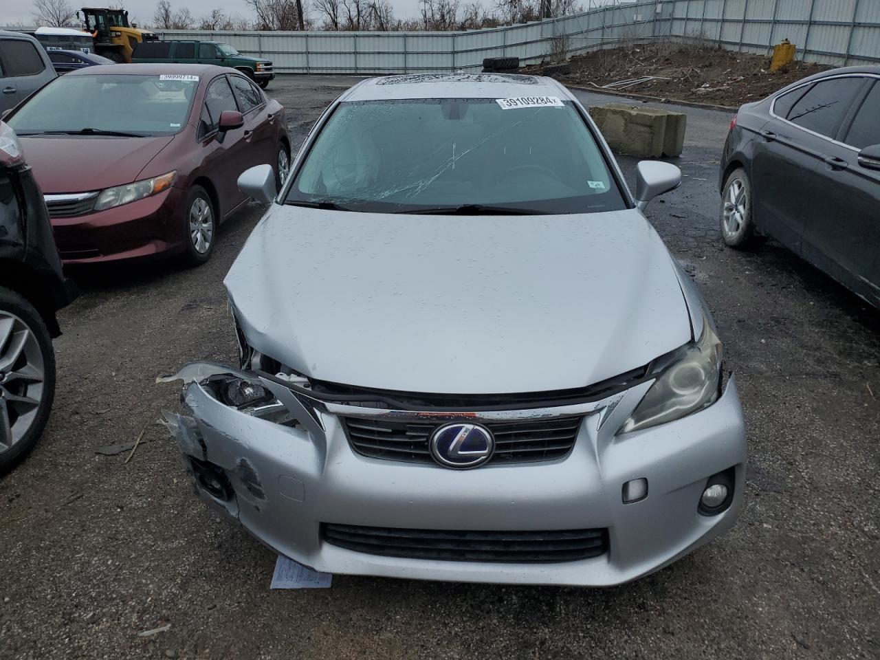 2012 Lexus Ct 200 VIN: JTHKD5BH6C2074382 Lot: 39109284