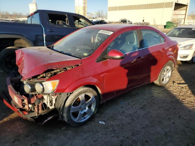 Седани CHEVROLET SONIC 2013 Бордовий