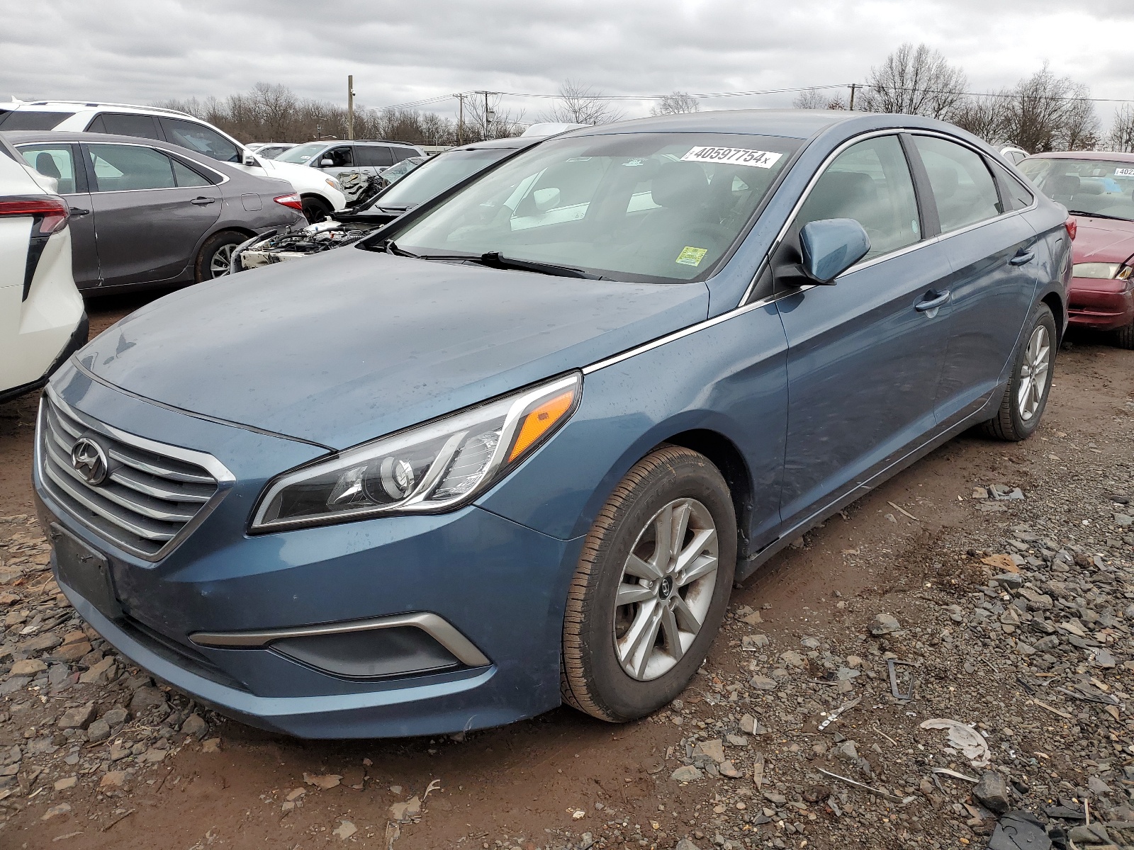 2016 Hyundai Sonata Se vin: 5NPE24AF3GH317259