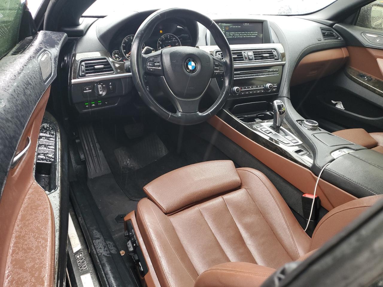 2015 BMW 640 I VIN: WBALW7C5XFD596003 Lot: 38581614