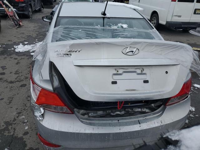 Sedans HYUNDAI ACCENT 2016 Srebrny