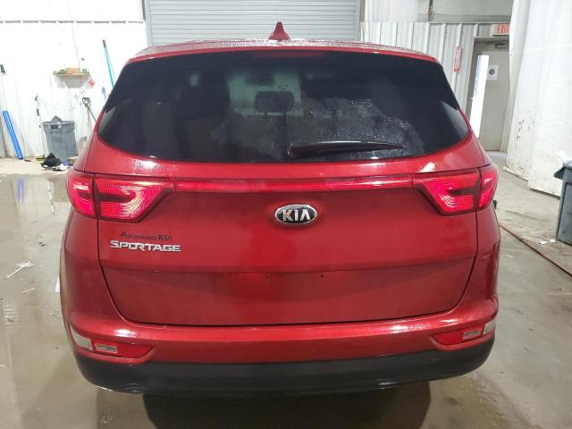  KIA SPORTAGE 2019 Czerwony