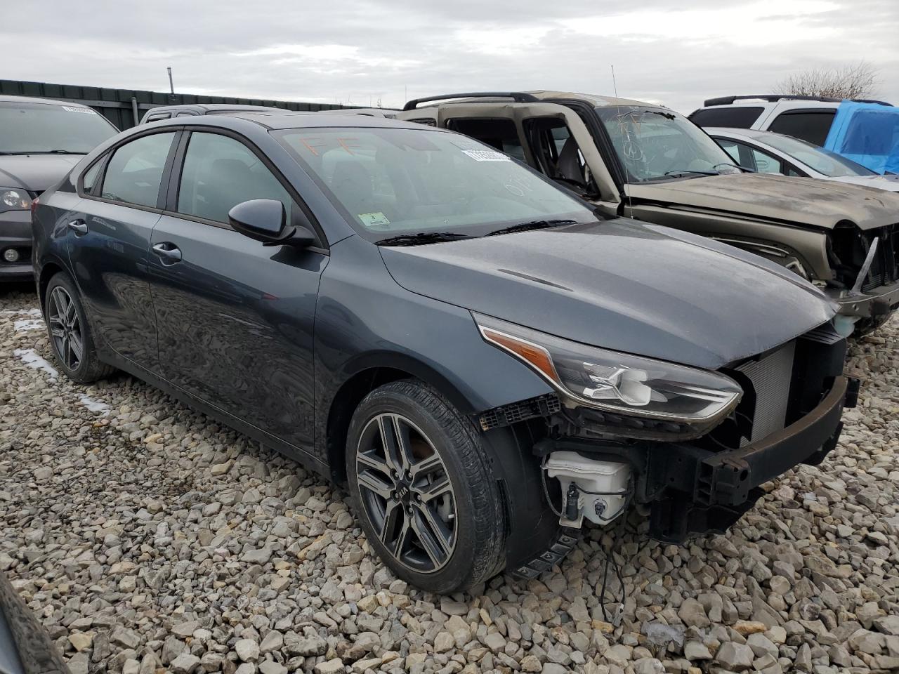 2019 Kia Forte Gt Line VIN: 3KPF34AD1KE073639 Lot: 77252083