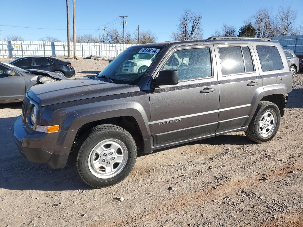 2016 Jeep Patriot Sport VIN: 1C4NJPBA2GD732392 Lot: 38139164