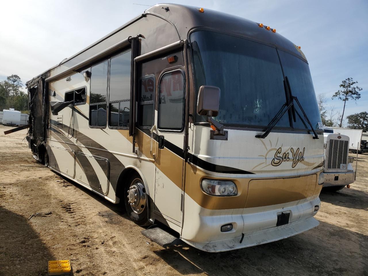 2003 Freightliner Chassis X Line Motor Home for Sale in Midway, FL - Burn