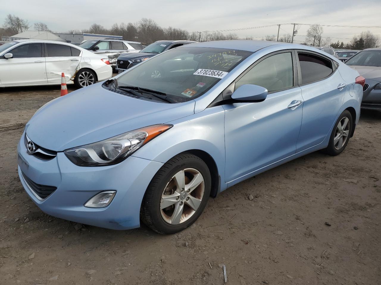 KMHDH4AE4DU531854 2013 Hyundai Elantra Gls