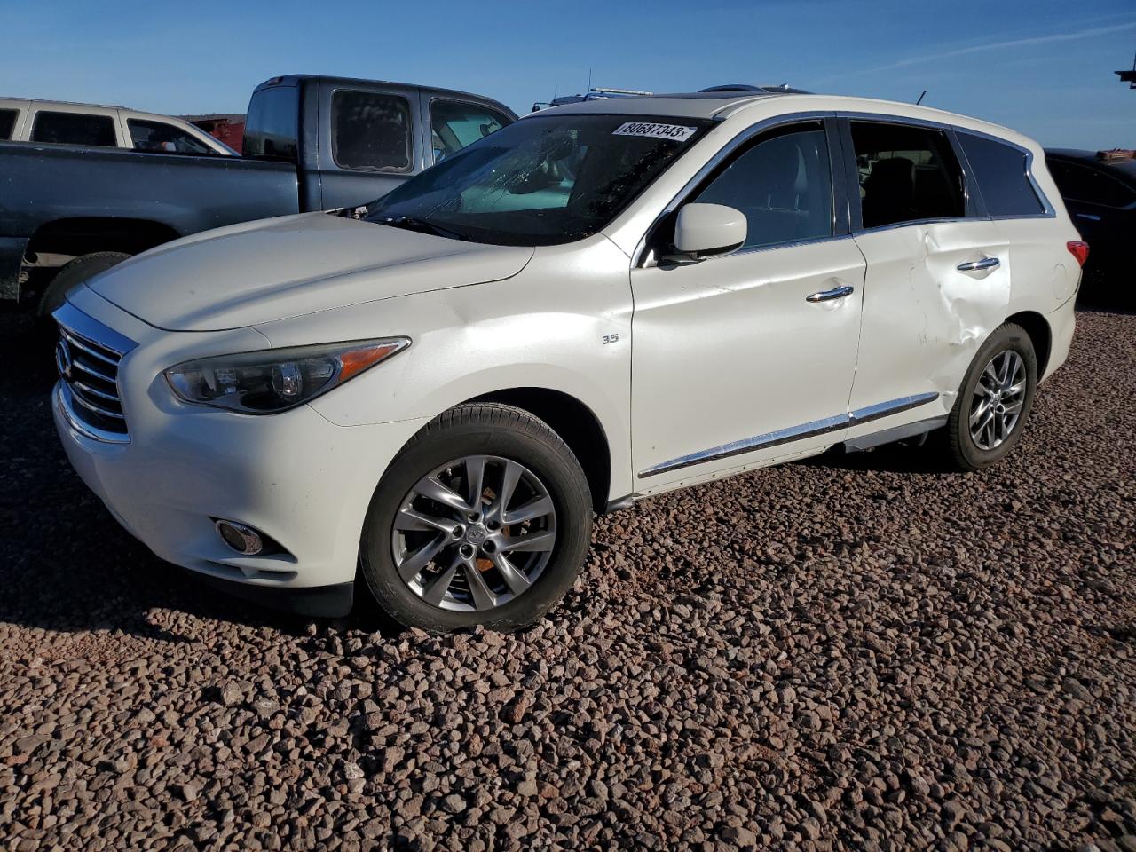 2015 Infiniti Qx60 VIN: 5N1AL0MN5FC537189 Lot: 80687343