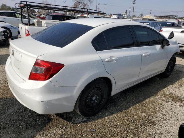 Sedans HONDA CIVIC 2012 White