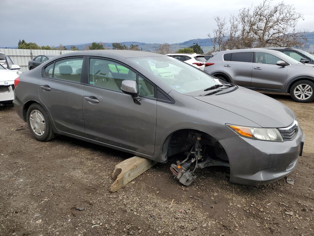 2012 Honda Civic Hf VIN: 2HGFB2F61CH518891 Lot: 37483014