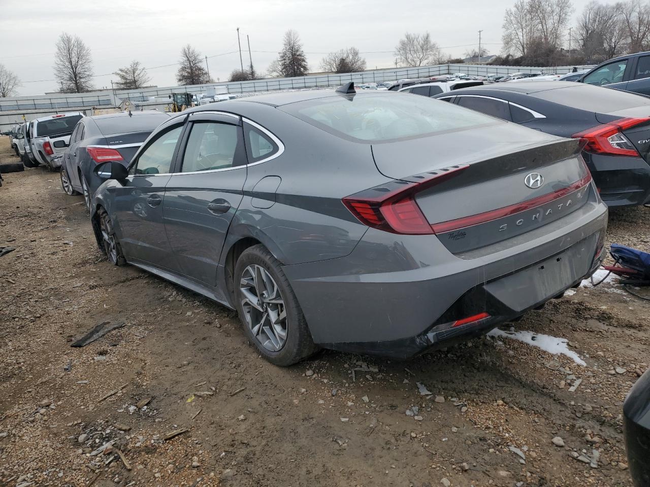 2022 Hyundai Sonata Sel VIN: KMHL64JA6NA244453 Lot: 38646534