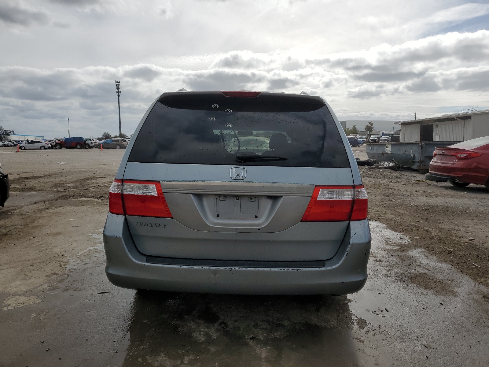 5FNRL38797B027422 2007 Honda Odyssey Exl