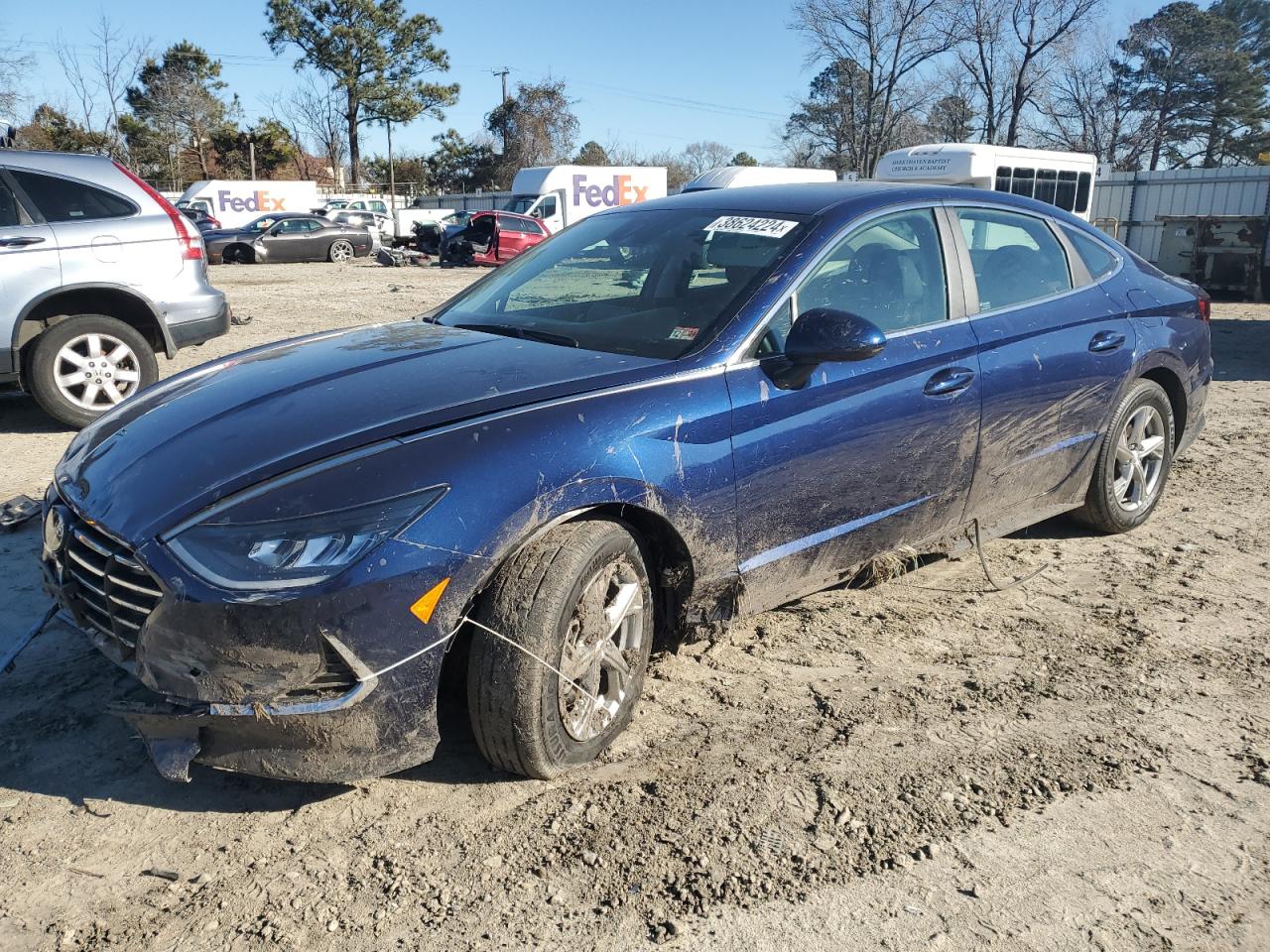 2021 Hyundai Sonata Se VIN: 5NPEG4JAXMH100129 Lot: 38624224