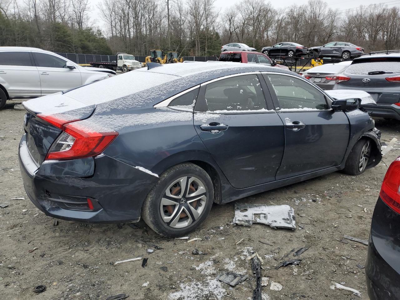 2018 Honda Civic Ex VIN: JHMFC1F37JX030869 Lot: 38482074