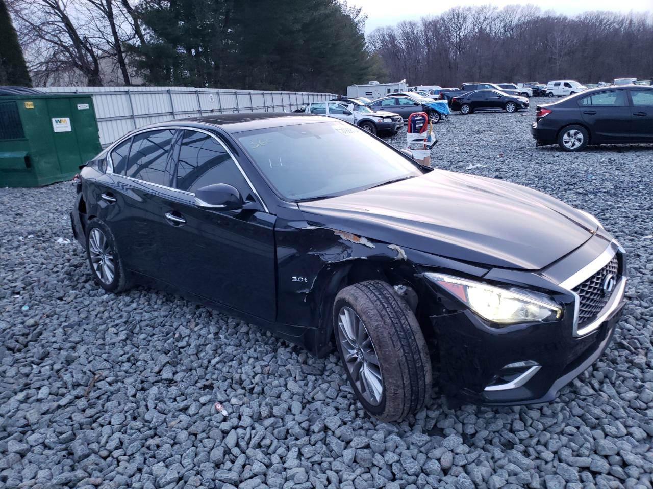 JN1EV7AR9JM436713 2018 Infiniti Q50 Luxe