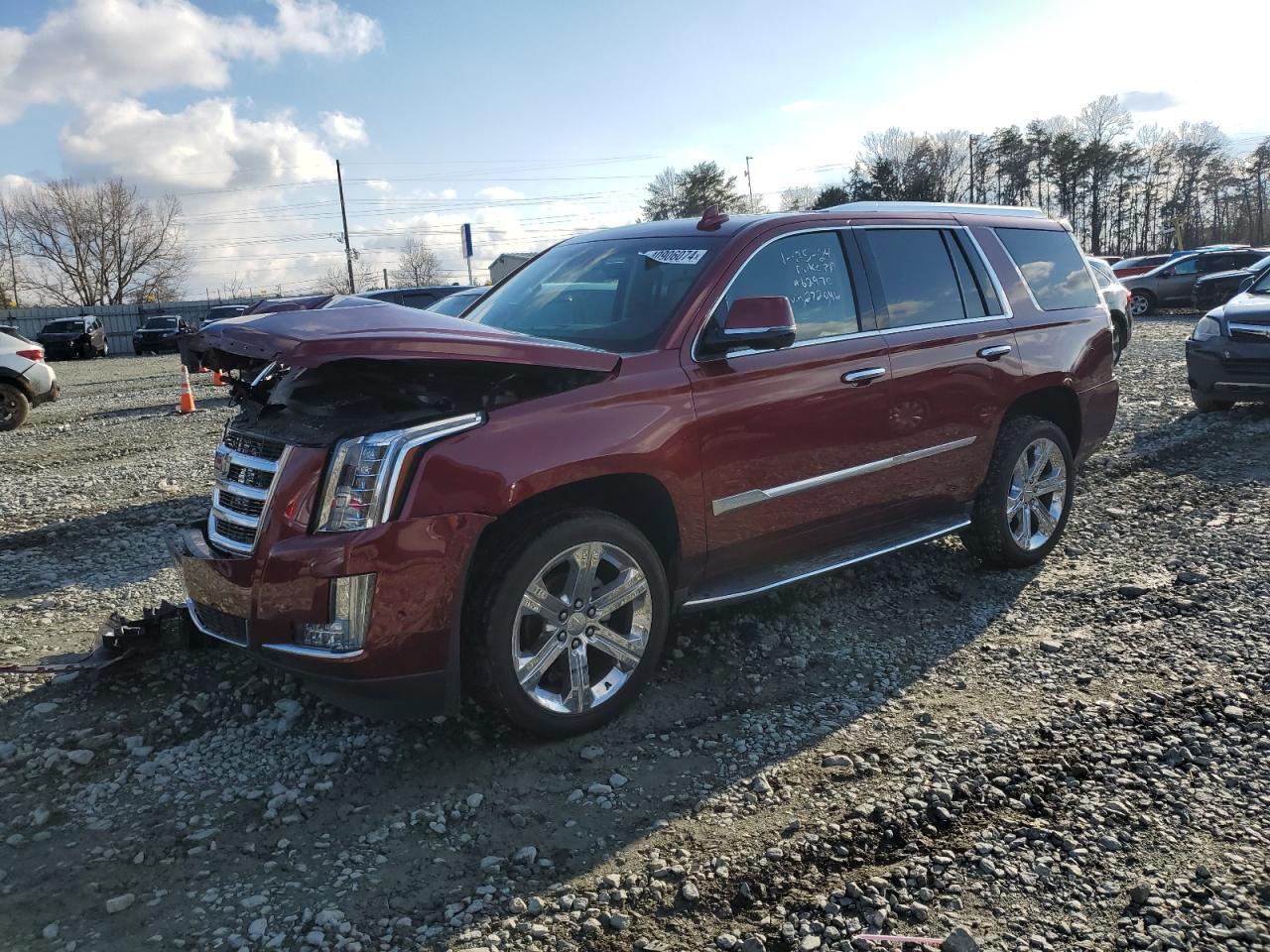 2017 Cadillac Escalade Luxury VIN: 1GYS4BKJ0HR272046 Lot: 40906074