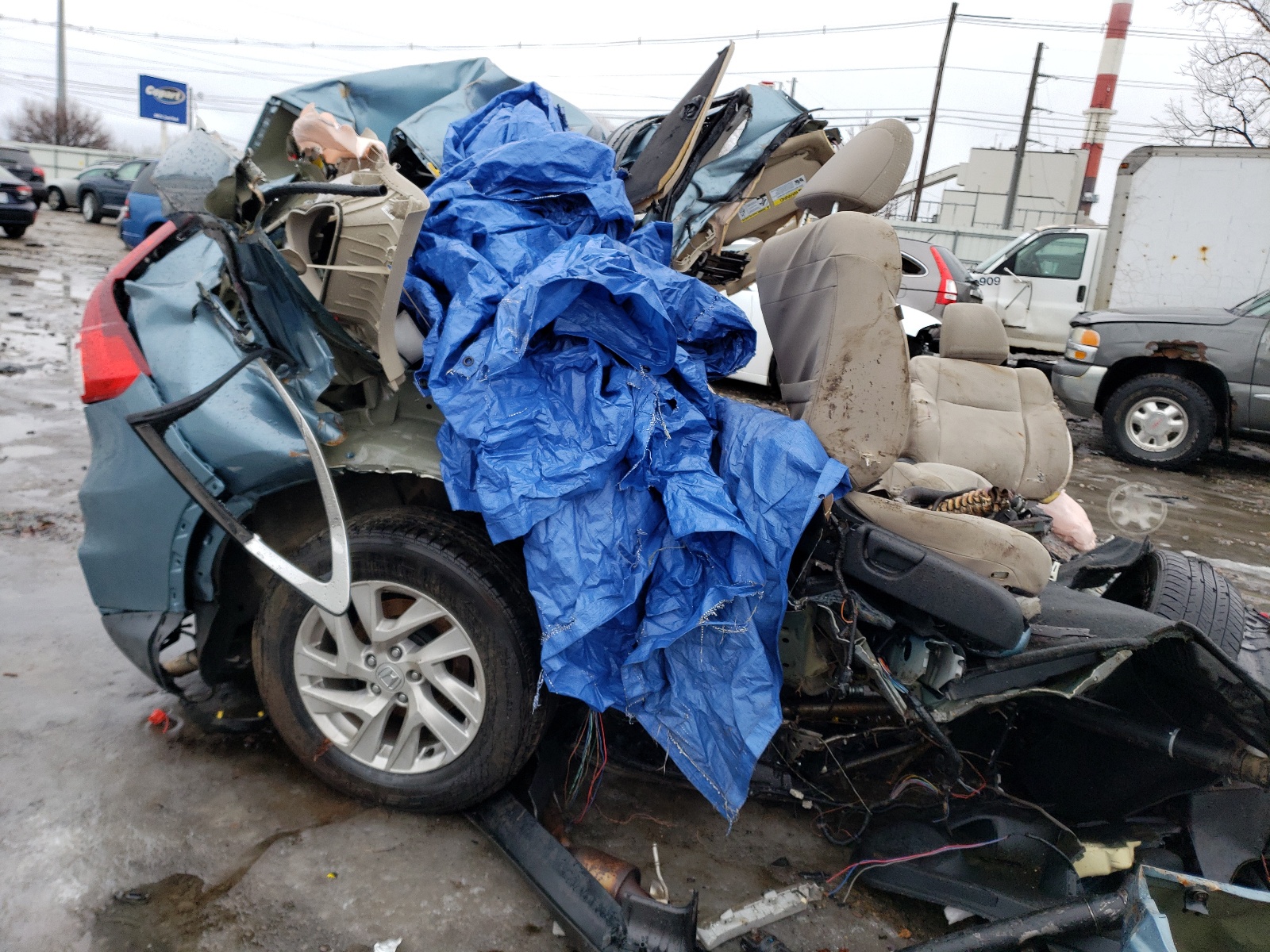 2HKRM4H50GH644453 2016 Honda Cr-V Ex