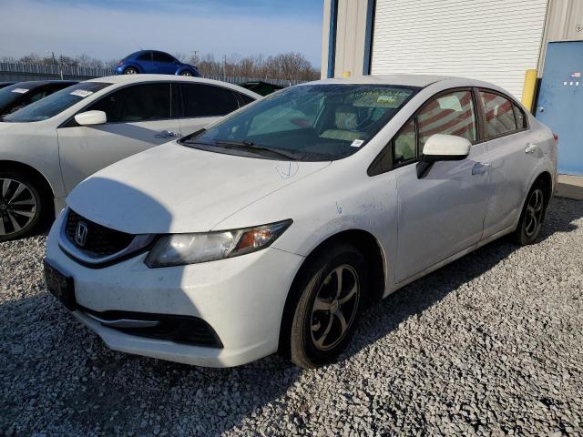 Sedans HONDA CIVIC 2015 White