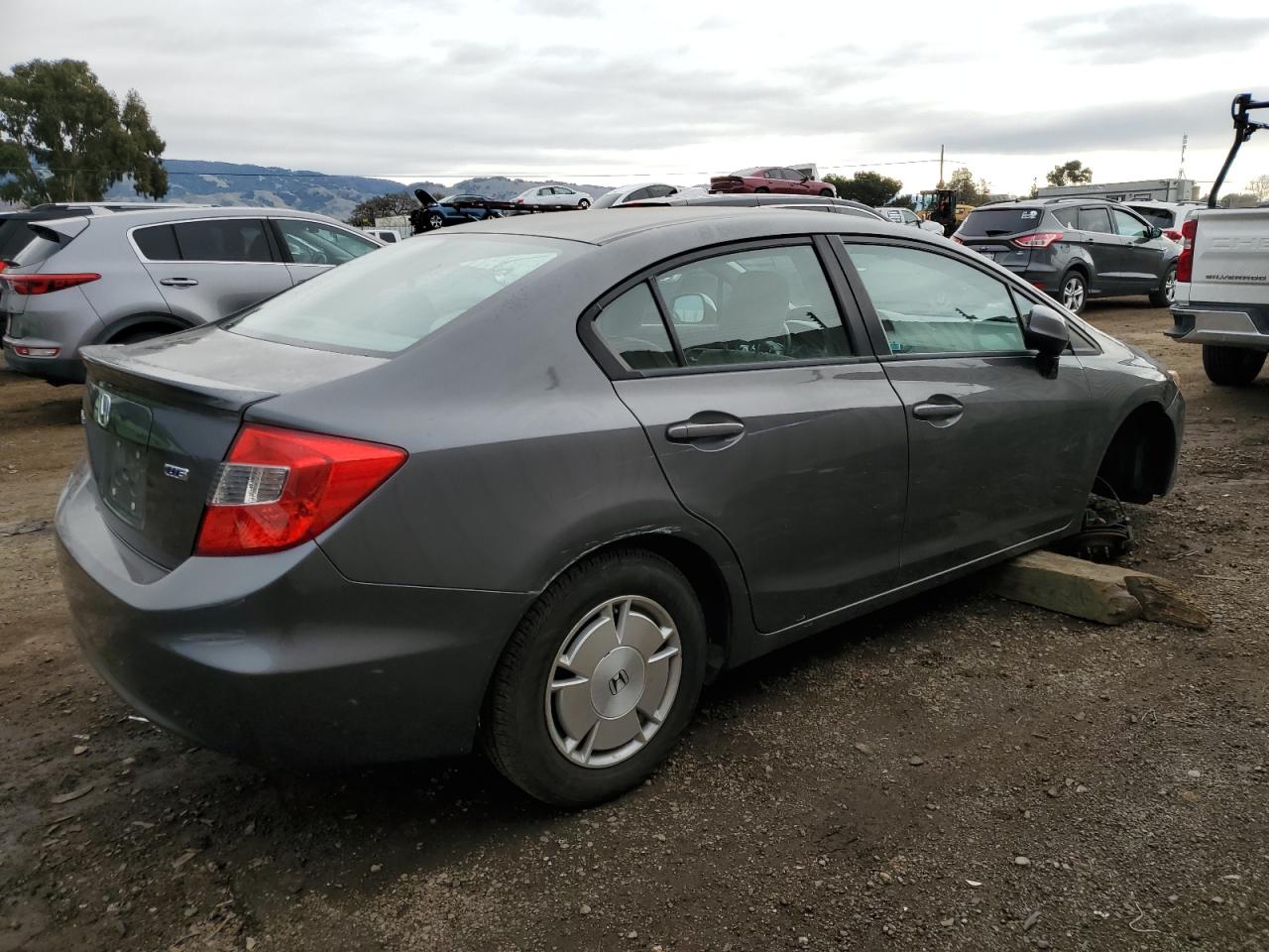 2012 Honda Civic Hf VIN: 2HGFB2F61CH518891 Lot: 37483014