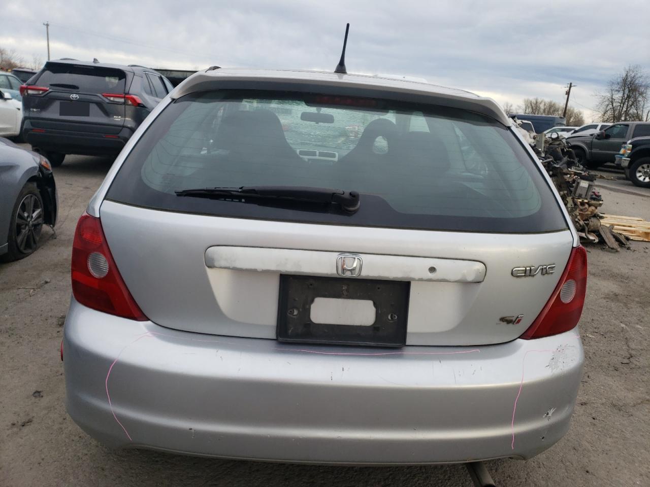 2002 Honda Civic Si VIN: SHHEP33572U304343 Lot: 82200183