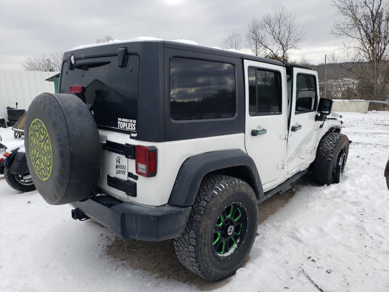 2015 Jeep Wrangler Unlimited Sport VIN: 1C4BJWDG6FL758755 Lot: 38901424