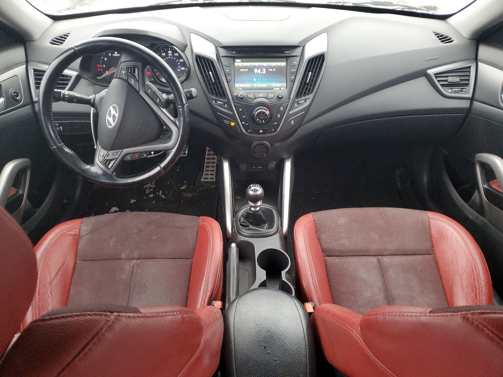 KMHTC6AE8EU200301 2014 Hyundai Veloster Turbo