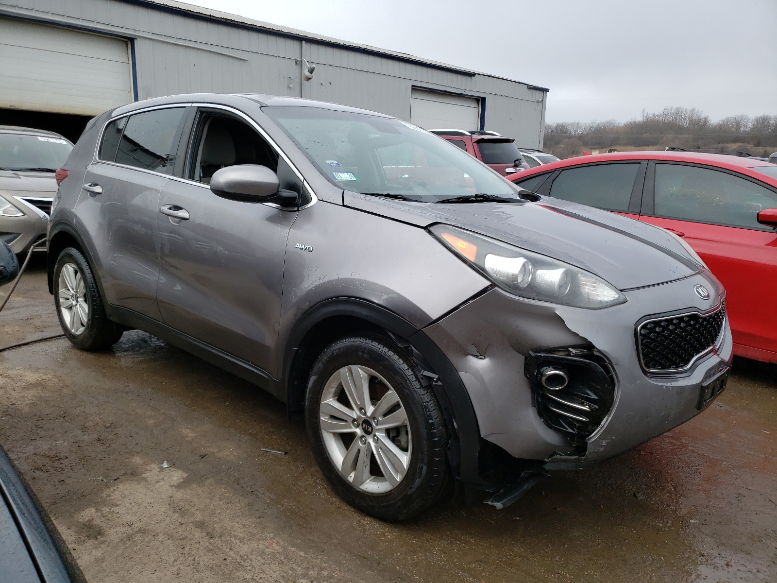 2017 Kia Sportage Lx vin: KNDPMCAC1H7289552