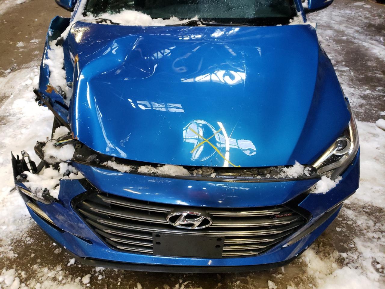 2018 Hyundai Elantra Sport VIN: KMHD04LB6JU667389 Lot: 39967634