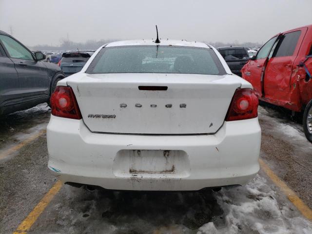  DODGE AVENGER 2012 Білий