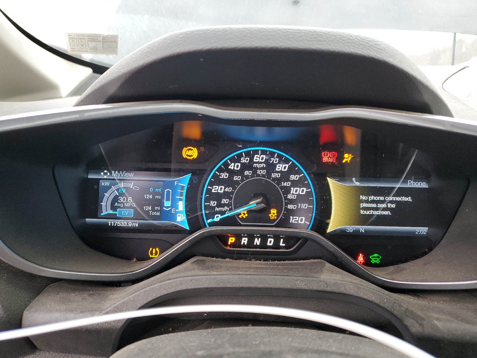 1FADP5CU8DL552770 2013 Ford C-Max Premium