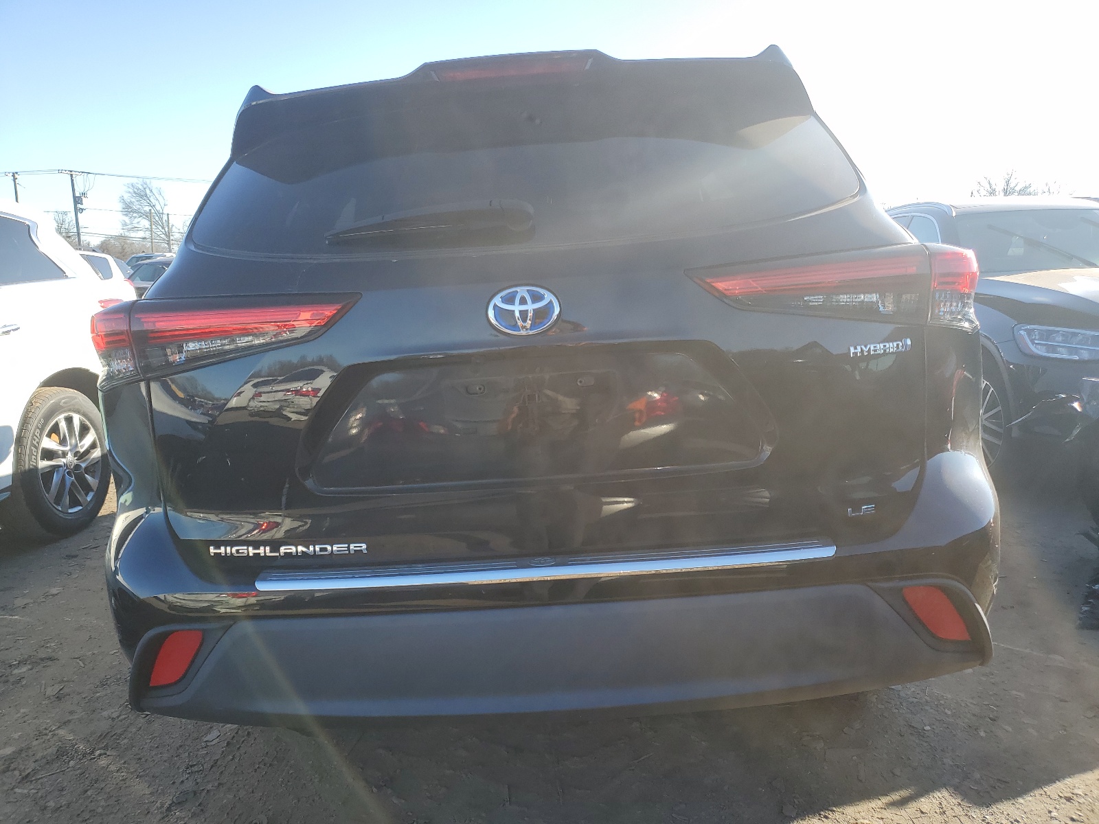 2020 Toyota Highlander Hybrid Le vin: 5TDBBRCH2LS512840