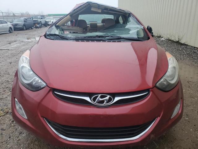 Седани HYUNDAI ELANTRA 2013 Червоний